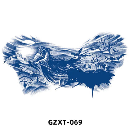 New Wholesale Juice Chest Stickers Tattoo Herbal Semi-permanent Back Tatoo Wings Tattoo Stickpaper WAM-girl Store Store