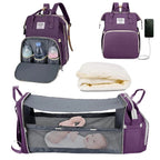 3-in-1 Diaper Bag & Baby Bed YOURSChoice Store
