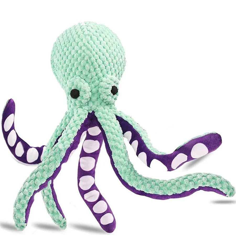 The Ultimate Plush Octopus Toy for Dogs: Soft, Squeaky, and Irresistible! Shop1103852224 Store