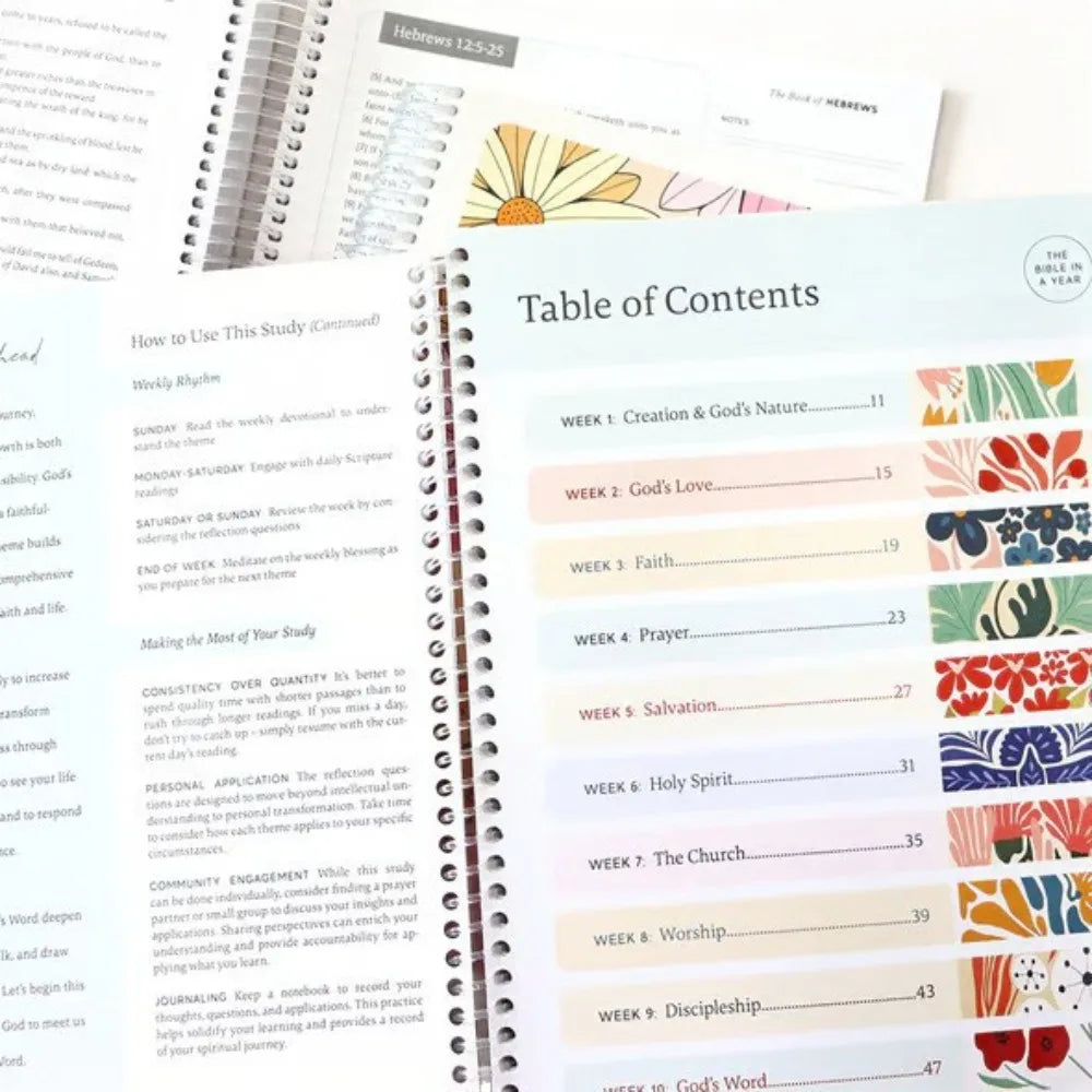 FaithSteps™ – 52 Weeks of God’s Word in Hardcover