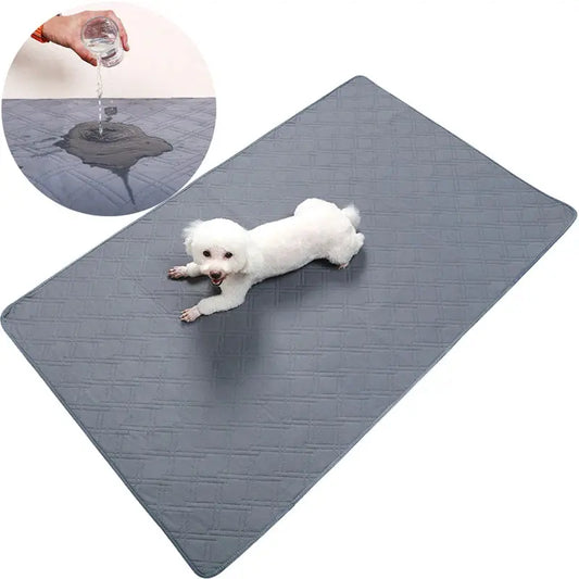 Dog Pee Pad Reusable Blanket Absorbent Diaper Washable Puppy Training
