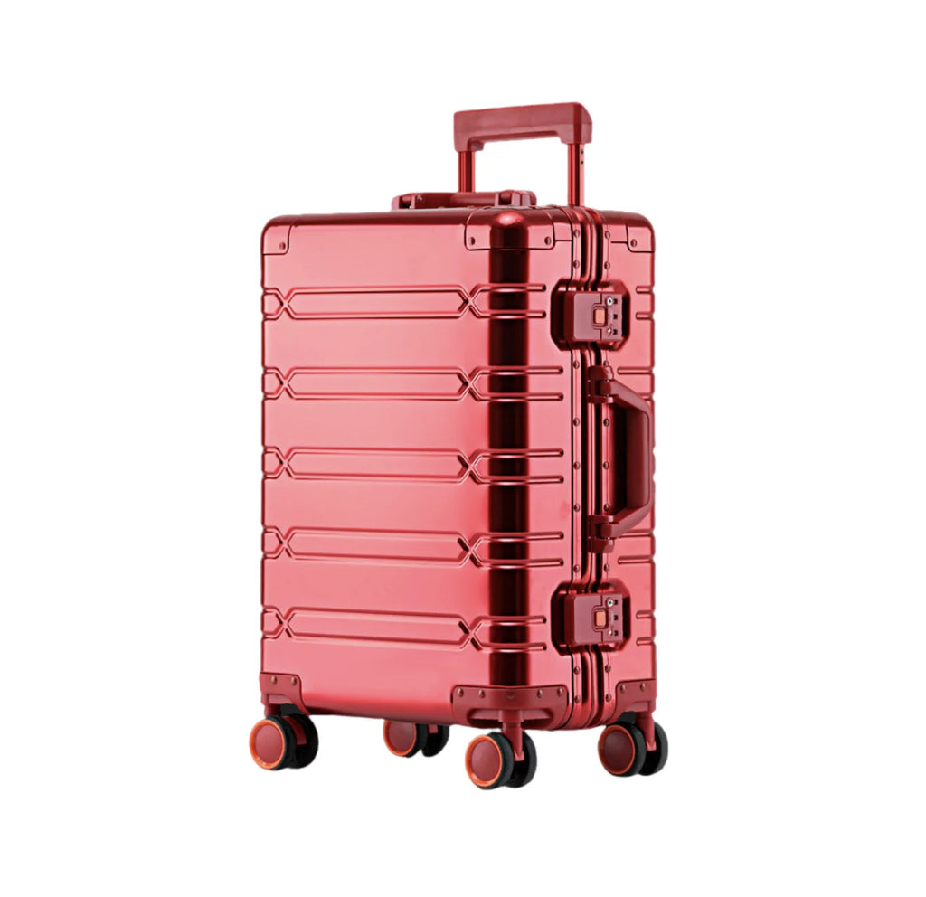 2024 New Large Capacity Durable Luggage Sets Aluminum Suitcase Women Girl Carry-On Boarding Travel 20/24/29 Big Save Store