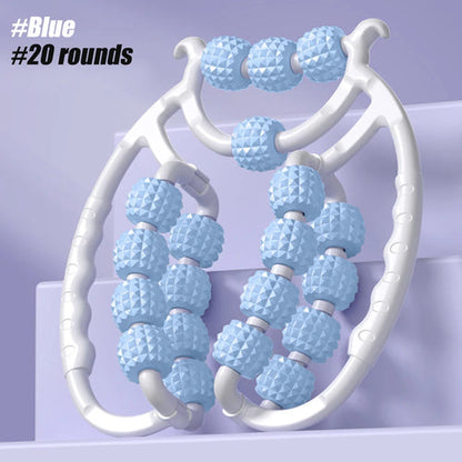 Newest 20 Wheel Annular Leg Clamp Massager Anti-cellulite Massager AliExpress