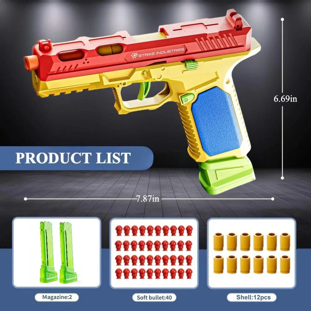BrickBlaze™ Bláster de juguete DIY 🔥🧱 Crea tu potencia de fuego