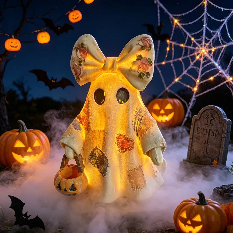 GhostGlow™ Vintage Décor 👻✨ — Spooky Charm with a Cozy Glow