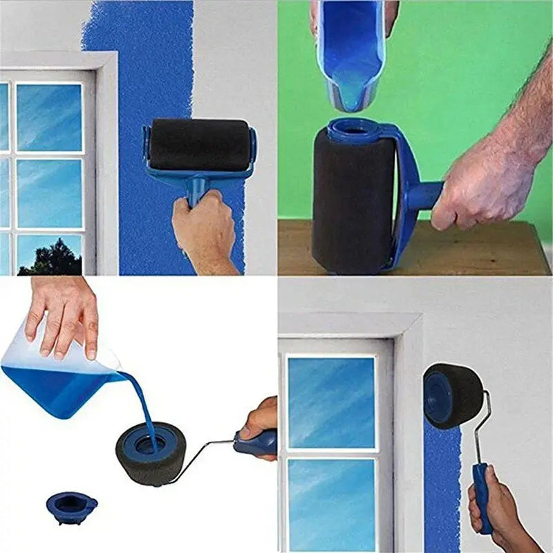 Dropship Hot Multifunction DIY Paint Runner Roller Brush Handle Kit AliExpress