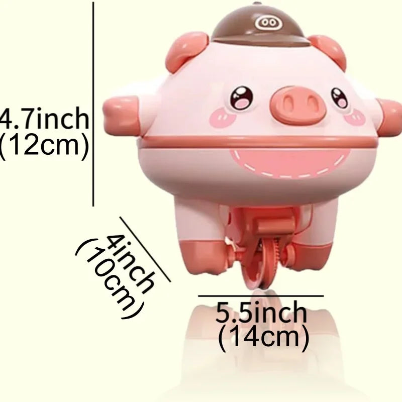 Funny Tumbler Balance Pig Gyroscope One Piece Unicycle Girl Boy Cute Novelty Tightrope Walking Black Technology Puzzle Toys BEIGNETS Toy Store