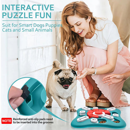 Treat-Dispensing Dog Game – Mental Stimulation & Fun!