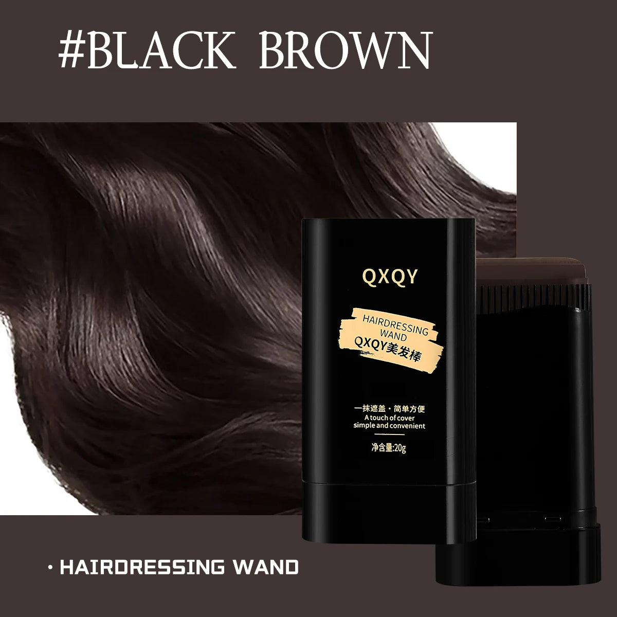 Glide & Cover Comb – Touch-Up Gray Hair in Seconds!