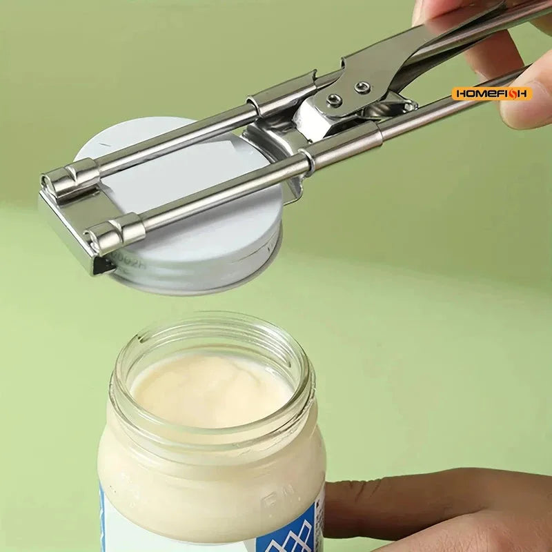 Twist Easy: Abrefrascos Ajustable de Acero Inoxidable