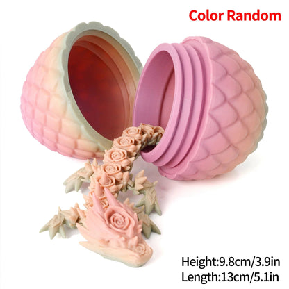 FlexiCrystal Dragon: 3D-Printed Magic in Motion Creatinglife Store