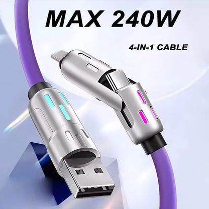 ChargeFlex™ 4-in-1 – Fast, Smooth, All-in-One