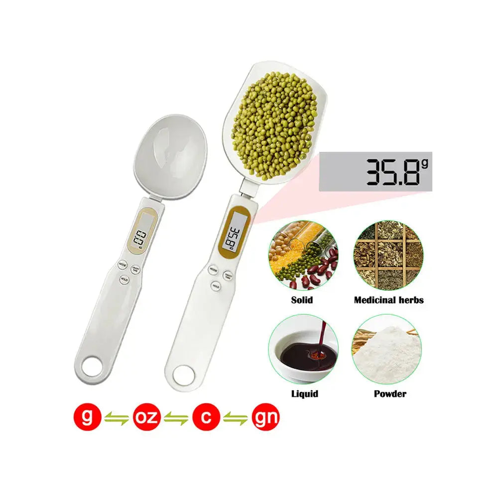 Mini báscula de cuchara Báscula de cocina digital Báscula de alimentos electrónica LCD