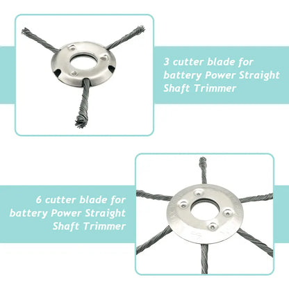 Weed Slayer: Durable Steel Trimmer Head