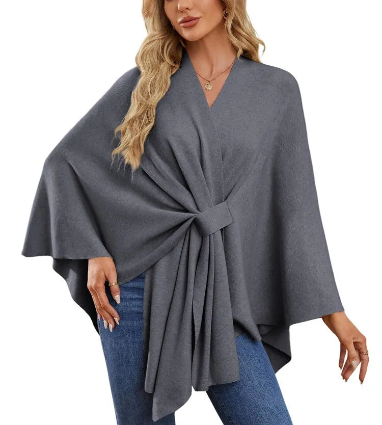 Luxury Poncho Shawl Wrap – Ultra-Soft & Stylish Cover-Up!