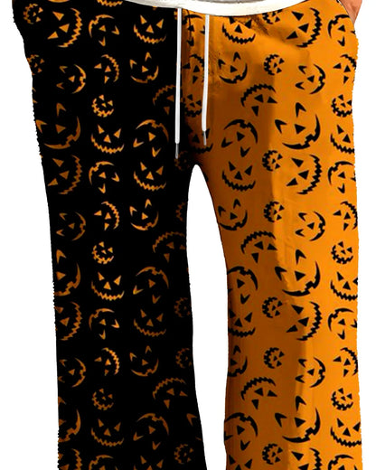 New 3D Printed two color Funny men's Sleeping Pants For Home Leisure Air Conditioned Thin Beach Pants