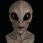 Alien Mask Headcover Halloween Alien Cosplay Masks UFO Movie Acting Headcover Latex Masques Props Kids Toys Alien Mask