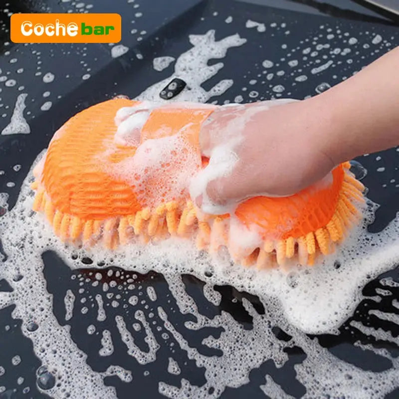 Car Wash Microfiber Car Washer Sponge Cleaning Car Care Detailing