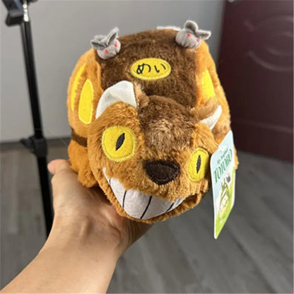 Cartoon Animation Bus Totoro Doll Soft Plush Animal Toys Stuffed Totoro Bus kids Xmas birthday gift Stone's Store