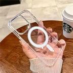 Clear For Magsafe Magnetic Wireless Charging Case For iPhone 15 14 13 AliExpress