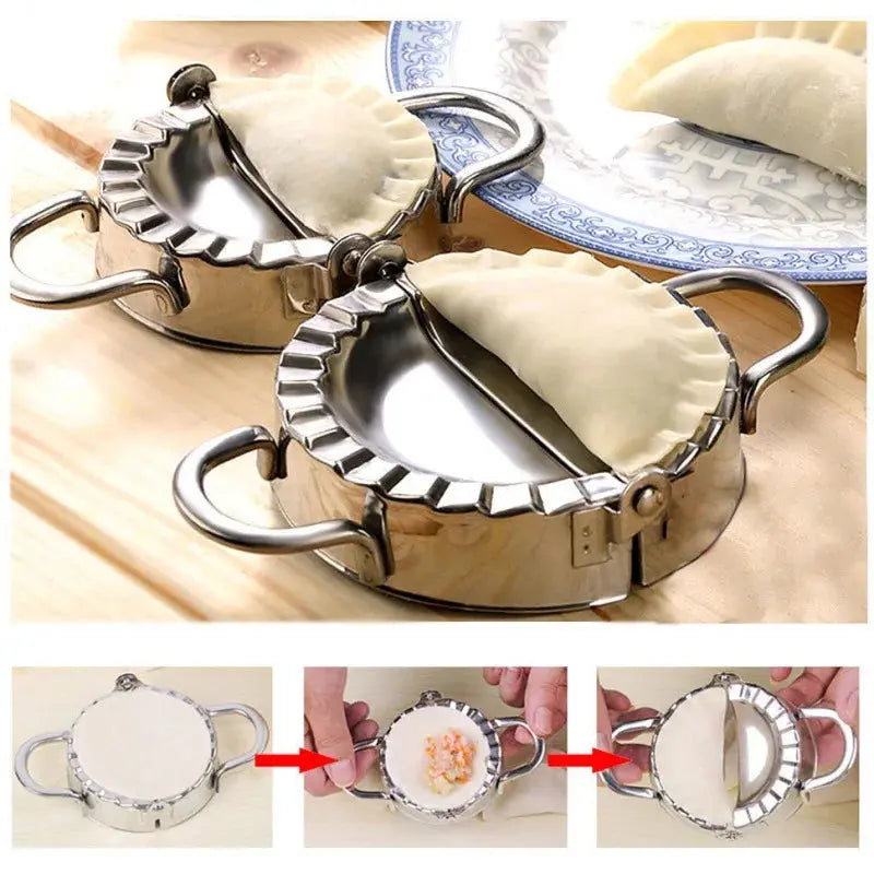View details for Stainless Steel Dumplings Tool Dumpling Mold Household Manual Press 