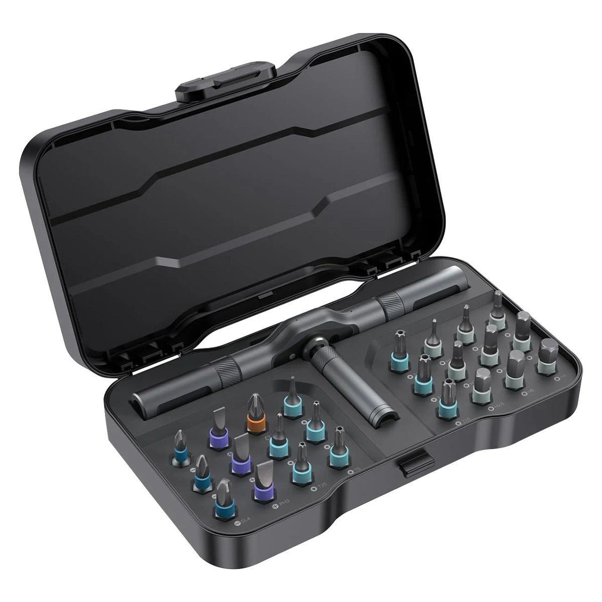 Pocket-Sized Powerhouse – 24 Tools in 1 Magnetic Screwdriver!