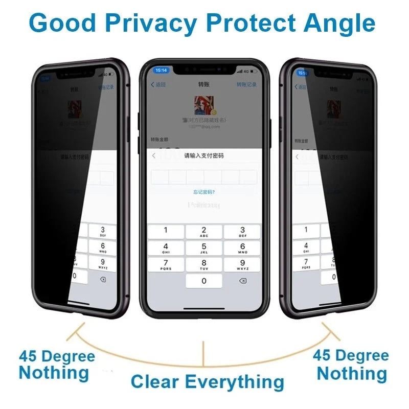 Funda Magnética PrivSnap™ para iPhone 🧲📱 Privacidad con un Clic