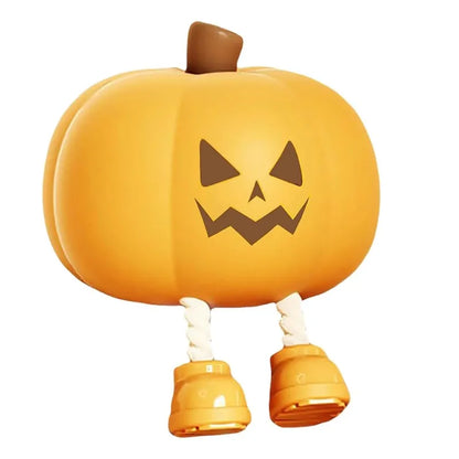Halloween Pumpkin Night Lights Cute Soft Silicone Safe Lamp Decorations Timing Dimmable Bedside Decor Kids Baby Halloween Gifts