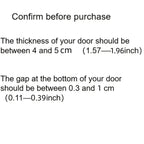 1pc Door Sealing Strip, Door Bottom Seal Strip, Soundproof Door And Window Gap Windshield Strip, Heat Preservation And Dustproof Stone's Store