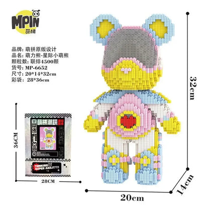 BlockBear™ Builder Set 🐻✨ — Creative Fun & Cute Décor