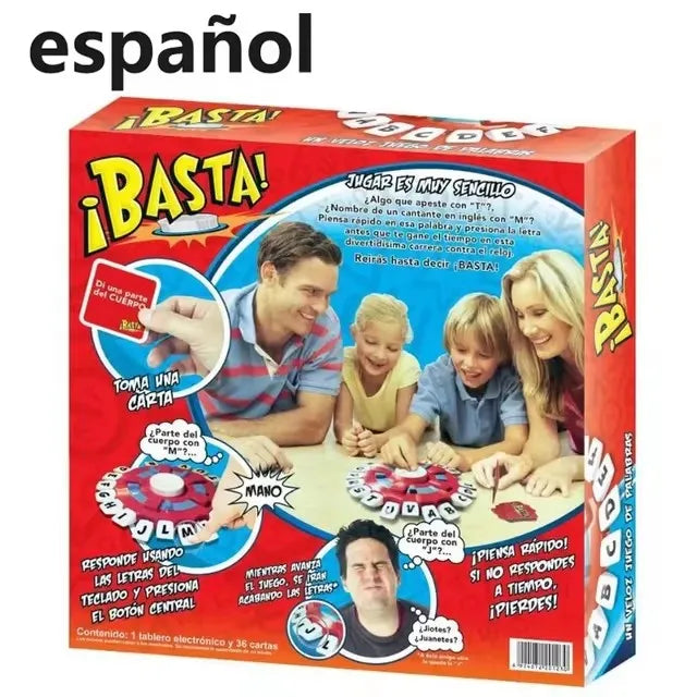 New Spanish Word Game Fast-Paced Family Board Game The Quick Thinking Letter Pressing Tapple Games versión en español New Life A Store