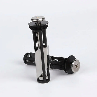 2 PCS Universal Stainless Steel Water Tank Toilet Seat Hinges Bolts
