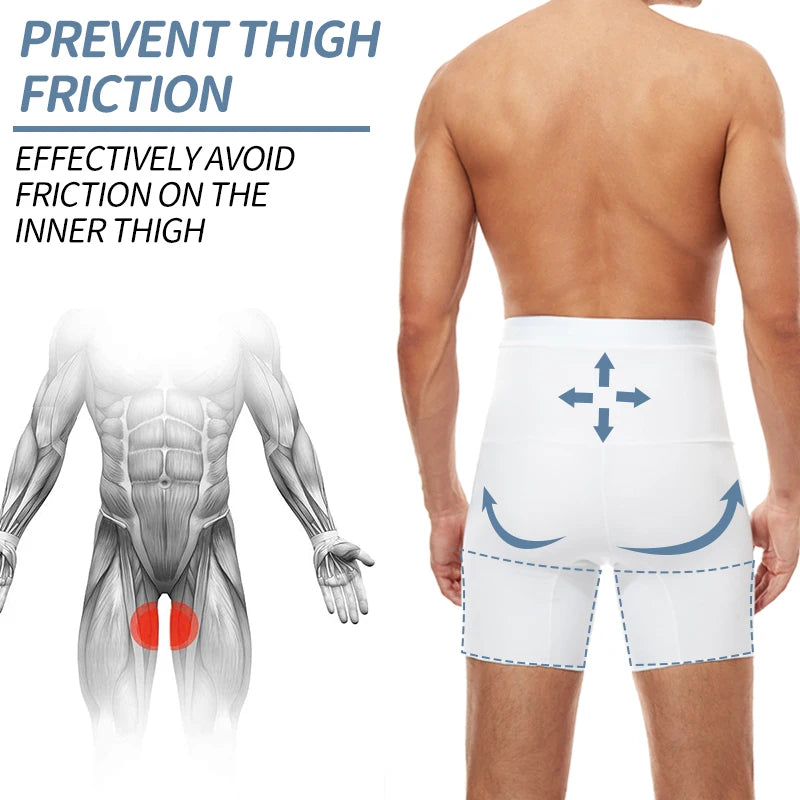 Sculpt & Support: Men's High-Elasticity Comfort Shapewear