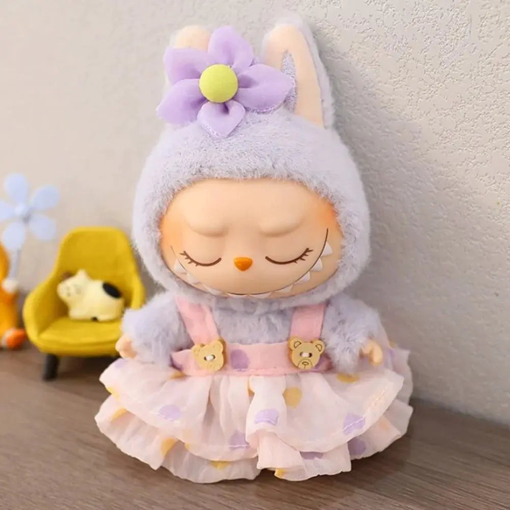 Labbubu Mini Doll Clothes Outfit Soft Knitted Sweater Suit Toy Gifts All Dropshipping Wholesale Store