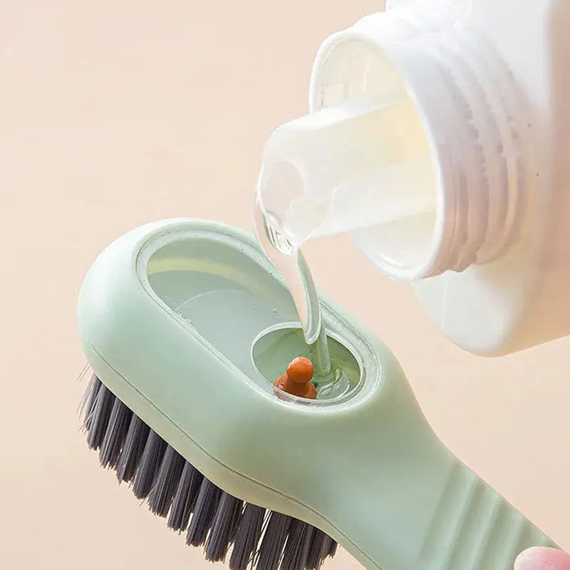 Multifunction Automatic Soap Liquid Adding Shoe Brush Soft-bristled