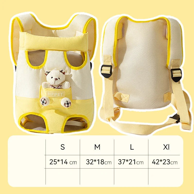 PawSnug™ – Hands-Free Chest Carrier for Pets 🐶