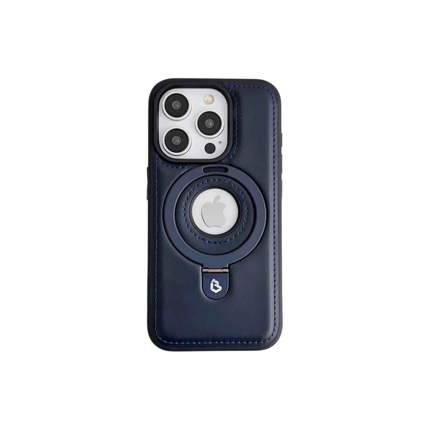 Luxe Guard: Shockproof Magnetic Stand Phone Case