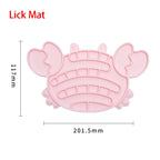 Fish Shape Silicone Lick Mat - Slow Feeding Food Bowl for Pets CDDMPET Official Store