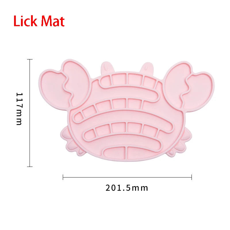 Fish Shape Silicone Lick Mat - Slow Feeding Food Bowl for Pets CDDMPET Official Store