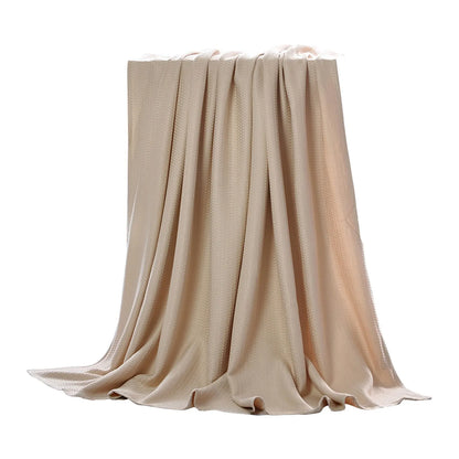 Cooling Blanket Summer Cool Quilt Home Air Conditioner Quilt Bamboos Fiber Heat  Absorption Light Thin Breathable Skin-friendly