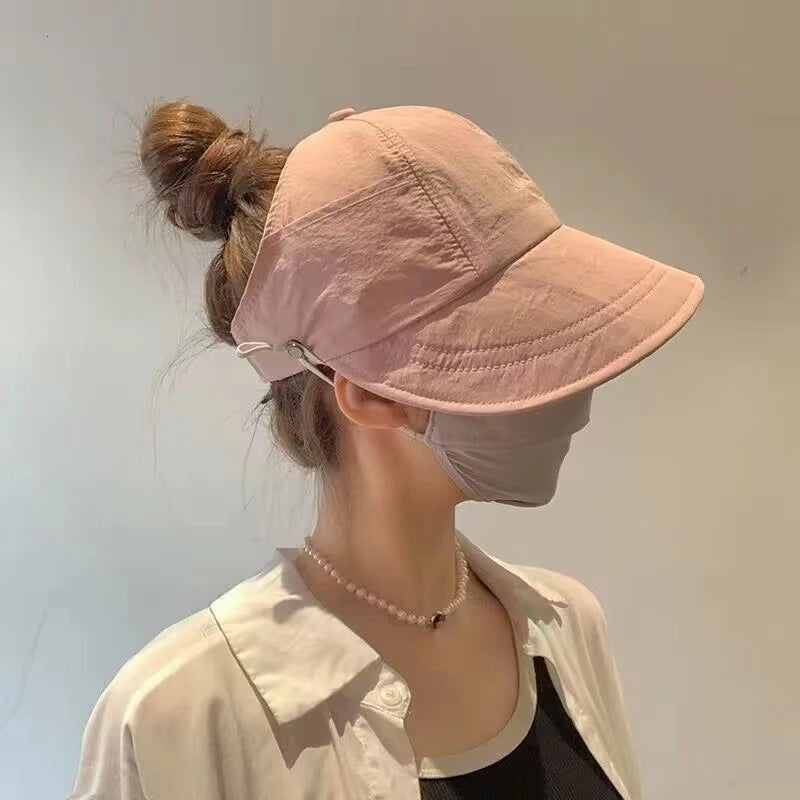SunShield PonyCap – Style Meets Sun Safety!