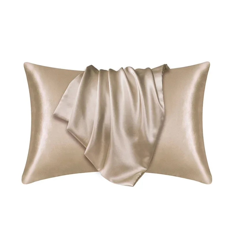 100% Silky Satin Pillow Cover Shop1104120734 Store