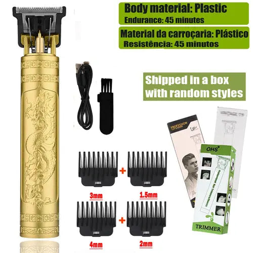 Affordable T9 Cordless Hair Clippers for Men - Compact & Quiet Grooming Tool AliExpress