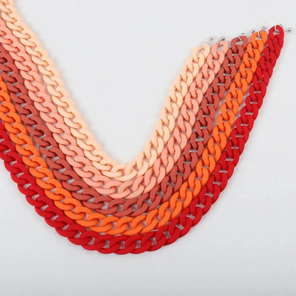 FishSheep Fashion 2022 New Acrylic Sunglasses Chains Lanyard For Women