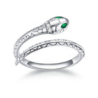 Adjustable Rings Real 925 Sterling Silver Stackable Engagement Zircon Open Size Rings For Women Jewelry big nose Official Store