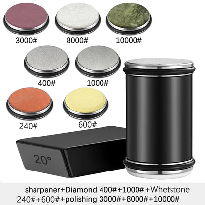 Razor Ready: Magnetic Rolling Knife Sharpener