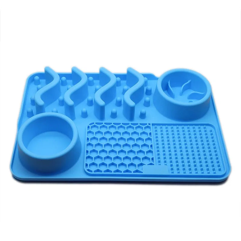 CalmLick™ Slow Feeder Mat 🐶🧡 — Stress Relief & Healthy Eating