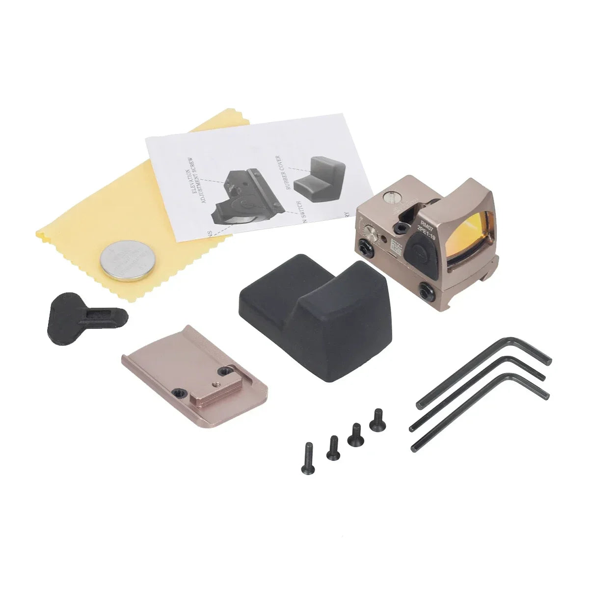 Mini RMR Red Dot Sight Scope Fit 20mm Rail Shop1103572318 Store