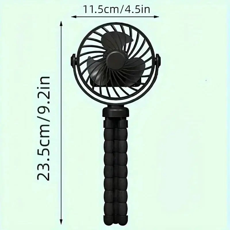  Octopus Multifunctional Mini Fan Portable USB Charging Small Fan Soft