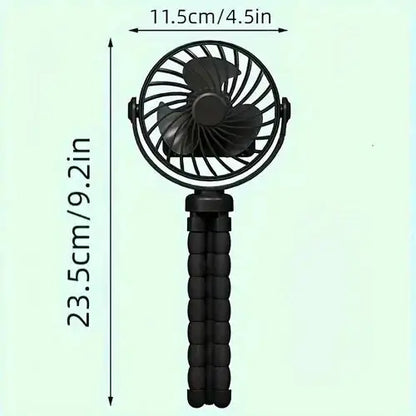 Octopus Multifunctional Mini Fan Portable USB Charging Small Fan Soft